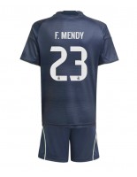 Real Madrid Ferland Mendy #23 Vieraspaita Lasten 2025-26 Lyhythihainen (+ shortsit)